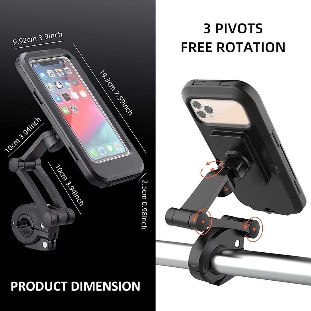 Universal 360 Rotation Bike Waterproof Cell Phone Holder.(70%off)