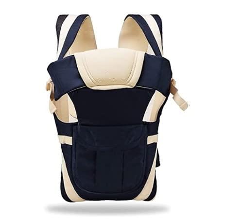 Baby Carrier Bag/Adjustable Hands Free 4 in 1 Baby/Baby sefty Belt/Child Safety Strip/Baby Sling Carrier Bag/Baby Back Carrier Bag (Black) Front Carry Facing(50% OFF)