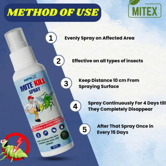 Mite Kill Spreay 50ML (Bye 1 Get 2 Free)