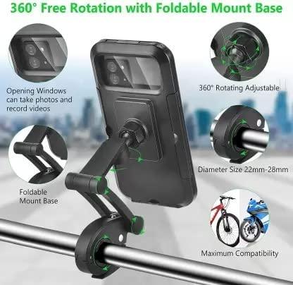 Universal 360 Rotation Bike Waterproof Cell Phone Holder.(70%off)