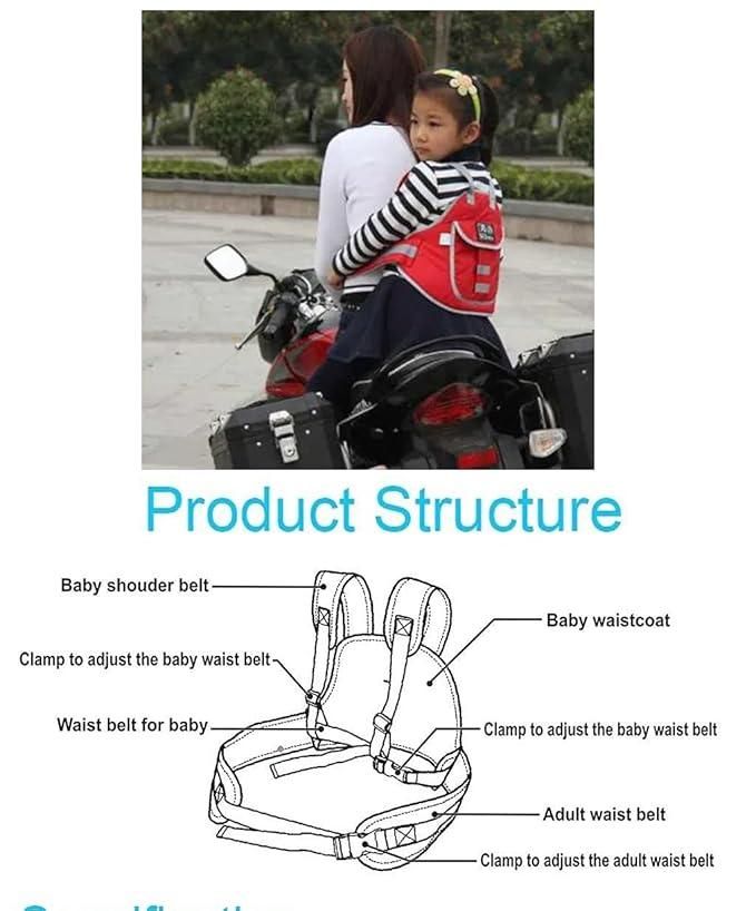 Baby Safety Belt for 2 Wheeler (50% OFF)