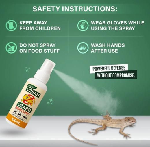 Lizard Repellent Spray 100Ml (Bye 1 Get 2 Free)