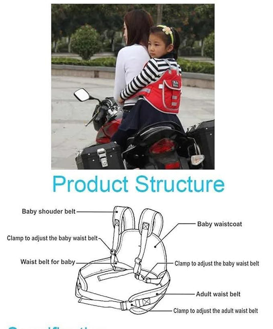 Baby Safety Belt for 2 Wheeler (50% OFF)