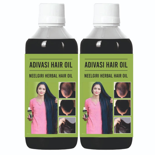 Adivasi Neelgiri Herbal Hair Oil 125ML(BUY  1 GET 1 FREE)
